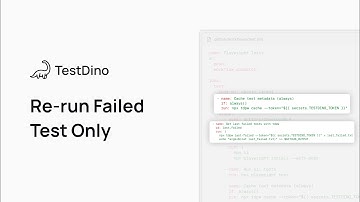 Re-run Failed Tests Only
