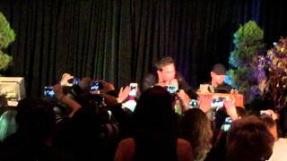 Chris Wood, Chase Coleman & Micah Parker singing "Where Is The Love" at TVD Orlando Karaoke