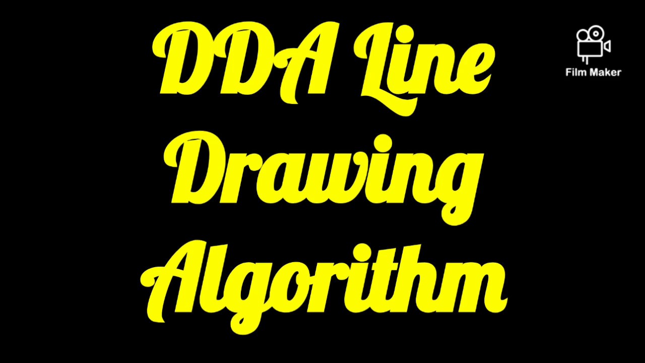 DDA Line Drawing Algorithm - YouTube
