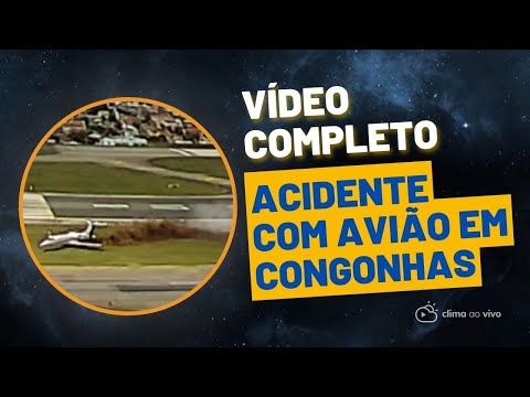 VÍDEO COMPLETO de incidente com avião no Aeroporto de Congonhas - 09/10/22