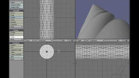 Tutorial, Simple Robes and wires in lightwave