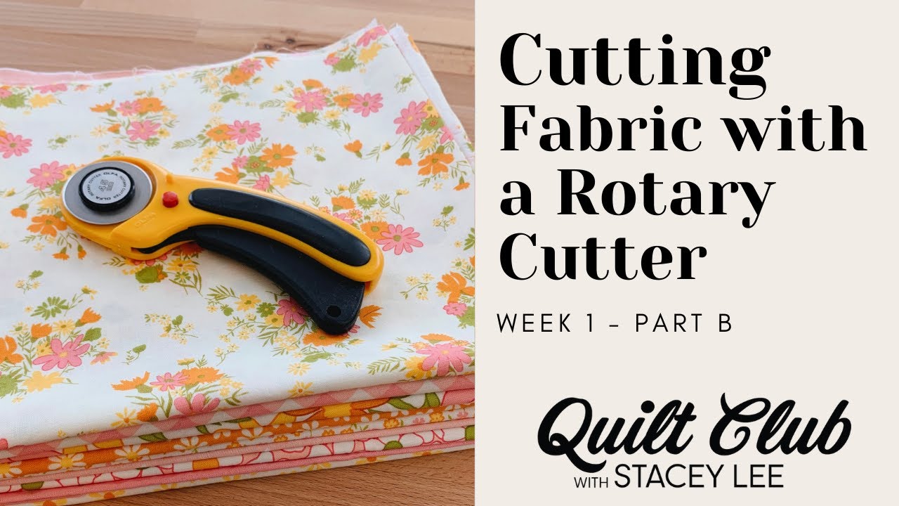 Learn How to Cut Fabric with a Rotary Cutter –