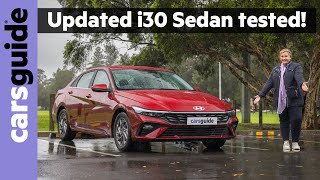 Hyundai i30 Sedan 2024 review | Updated Toyota Corolla and Kia Cerato rival tested