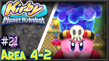 Kirby Planet Robobot (100%) Area 4-2: Gigabyte Grounds [21]