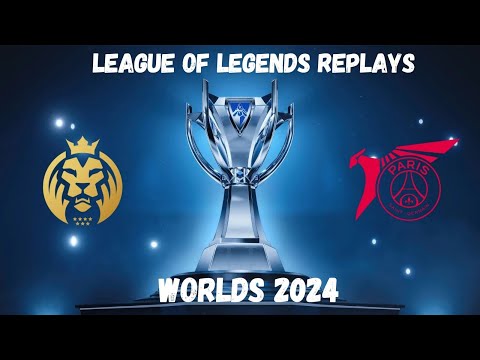 MAD LIONS KOI VS PSG TALON - MAPA 3 - PLAY-IN 2 - WORLDS - 2024 - LEAGUE OF LEGENDS