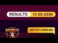 Uwinn Lottery Result Hourly4 Hourly3 Today 13 5 2026 