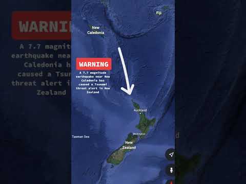Tsunami Warning 19 May!!! #warning #tsunami #newzealand #traveling