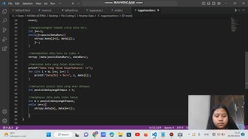 Menghapus Elemen (Index) Dalam Array - Laporan Praktikum 3 (Struktur Data)