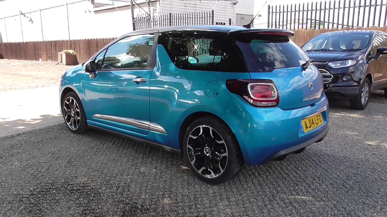 Citroen DS3 1 6 THP 16V 155 DSport Plus 3dr U24654 YouTube