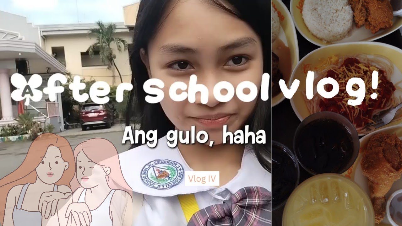 AFTER SCHOOL VLOG! (kain sa jollibee with friends?!? 😋) | Vlog IV // lori
