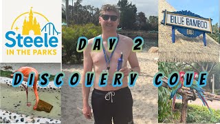 DISCOVERY COVE Full Tour & Review 🌴 | Lazy River, Food, Merch + Disney Springs Vlog! 🎢🍕