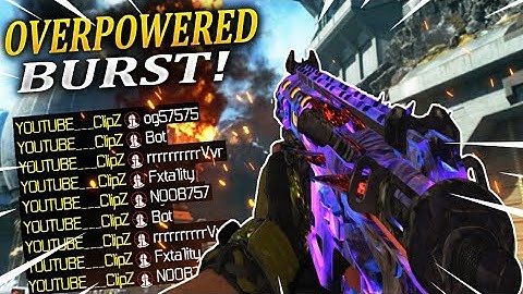 (BO4) *NEW* ONE BURST OVERPOWERED DAEMON 3XB MKII CLASS SETUP BLACK OPS 4! NUCLEAR W/ BUFFED DAEMON