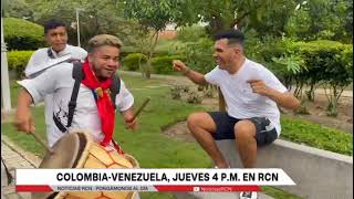 DOÑA LEOPO apoyando la selección desde Barranquilla