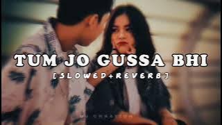 TUM JO GUSSA BHI KARO TOH☺️☺️🥰 [SLOWED REVERB] #sunidhichauhan #lofisongs #shaan