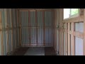 Shipping Container House Framing