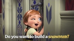 DISNEY SING-ALONGS | Do You Want To Build A Snowman? Frozen Lyric Video! | Official Disney UK  - Durasi: 1:15. 