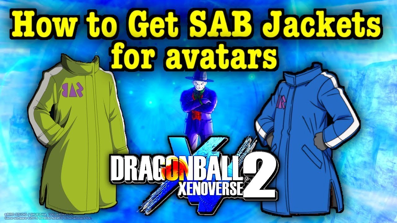 How To Get Goku Vegeta Sab Jacket For Avatars In Dragon Ball