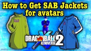 How To Get Goku Vegeta Sab Jacket For Avatars In Dragon Ball Xenoverse 2 Youtube - goku black sab jacket roblox