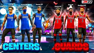 DF GUARDS vs CENTERS CHALLENGE on $10,000 COURT in STAGE • MYPARK ULTIMATE POSITION WARS! NBA 2K22