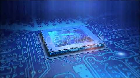Computer Chip Data Flow