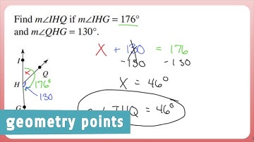 Geometry Points: Angle Addition Postulate (Example 1)