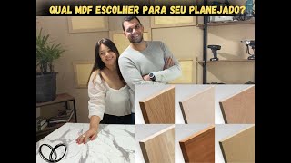ESPESSURAS DE MDF E SUAS APLICAÇÕES!!