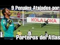 Top 9 penales atajados por porteros del atlas