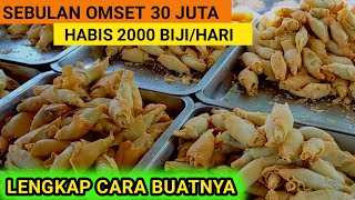 DIAJARI AHLINYA!! CARA MEMBUAT MOLEN KEKINIAN ANEKA RASA HABIS 2000 BIJI/HARI OMSET 30 JUTA/BLN