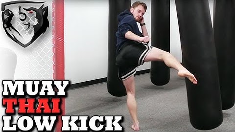 How to Throw a Muay Thai Leg Kick CORRECTLY!