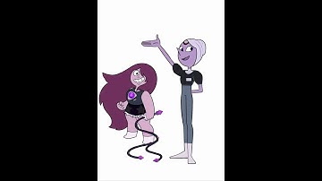 Amethyst and Aubergine Pearl Color Swap