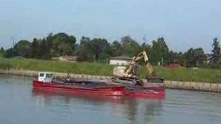 Benati 3.22 dredging a river - Italy 2007