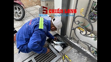 Cổng tự động Motor cổng âm sàn Dea Ghost 100 | Made in Italy | Lắp đặt tại An Phú Quân 2