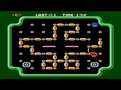 Прохождение игры Clu Clu Land (1984) Nintendo Entertaiment System