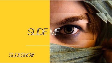 Slide Me | Dynamic Slideshow (After Effects template)