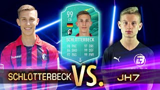 Fifa 20: jh7 vs nico schlotterbeck 99 pro player card │jh7_y