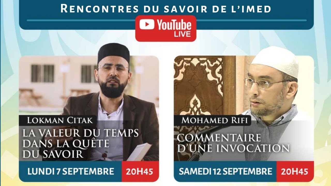 RENCONTRES DU SAVOIR, Le professeur Mohamed Rifi commentaire d'une ...
