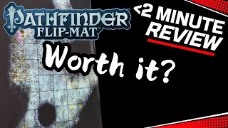 ~2 Minute Review of Pathfinder Flip Mats: Twisted Caverns