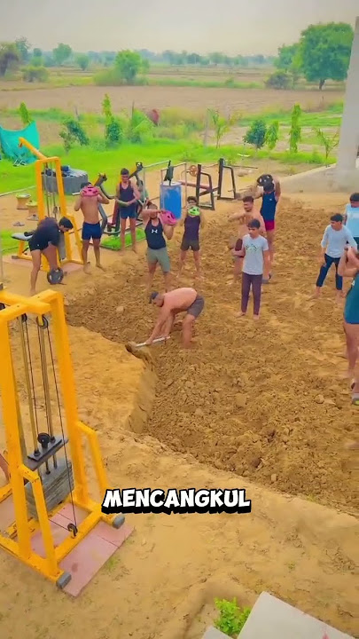 Siapa Sangka… Ini Bukan Gym, Tapi Ladang! 😳💥