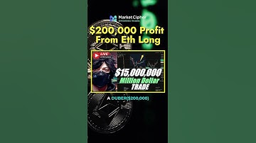 Easy $200,000 Profit 💰 #marketcipher #cryptoface #trading #indicators #mc #cf #crypto #eth