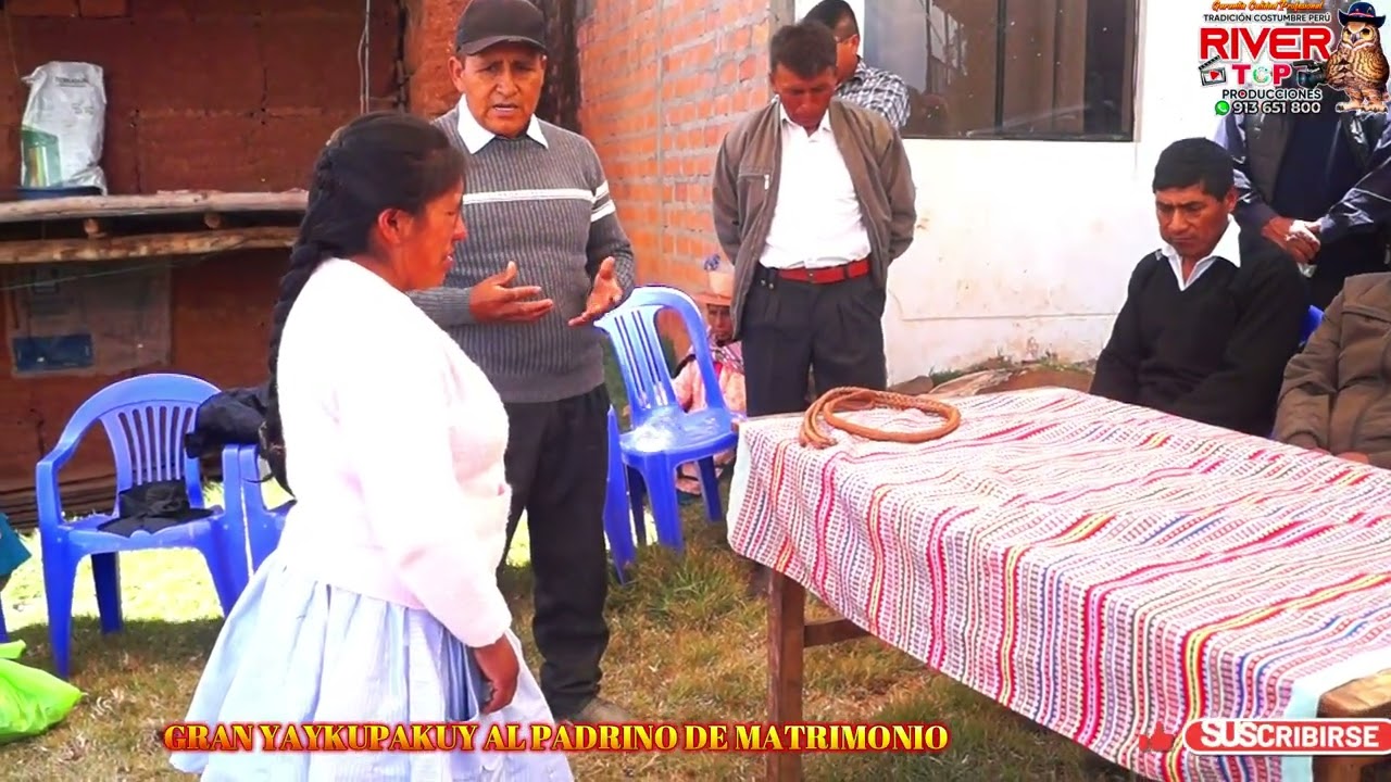 YAYKUPAKUY AL PADRINO DE MATRIMONIO// JHOEL FERNANDEZ & SOFIA ORE.  C.P. AYACANCHA