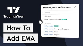 How To Add EMA In Tradingview (2022) by Digitut 38,022 views 1 year ago 2 minutes, 32 seconds