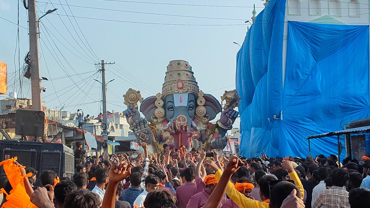 Bangalpet Ganesh nimajjanam Shobha yatra 2024