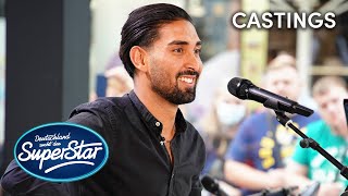 Milad Hakimi: Es tut mir doch so leid (F-Raz) | Castings | DSDS 2022 Resimi