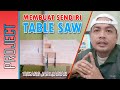 MEMBUAT TABLE SAW dari CIRCULAR SAW & kayu jati belanda, bekas palet MURAH MERIAH !!!