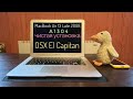 Чистая установка OSX EL Capitan MacBook Air 13 Late 2008 A1304