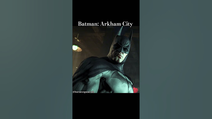 Joker & Harley Quinn tricked Batman #ArkhamCity
