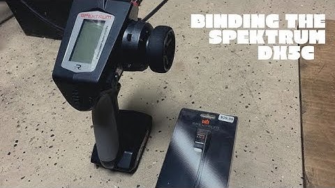 How to bind the spektrum DX5C / DX5 rugged edition radio! (Also how to bind SR215, SR315, and SR515)