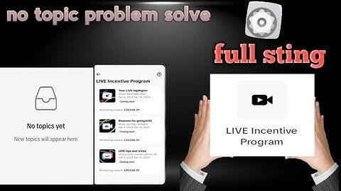 TikTok live Incentive Program || Mobile Guide no event problem solve 2025