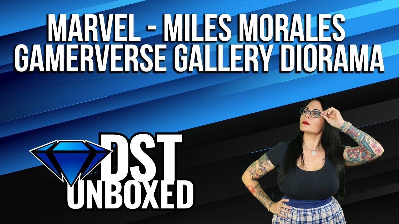 Marvel Gamerverse Miles Morales Gallery Diorama | DSTUnboxed