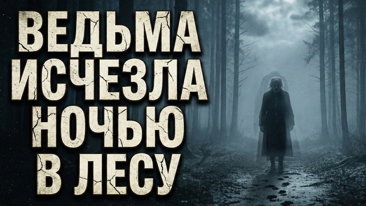 СТРАШНАЯ ИСТОРИЯ НА НОЧЬ | Ведьма которая исчезла ночью в лесу